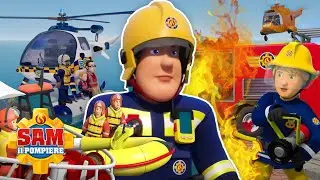 I migliori salvataggi di veicoli 🔥🚒 | Compilation di 1 ora di Sam il pompiere | Film per bambini