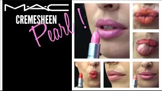 M.A.C | Cremesheen Pearl (LIP SWATCHES)