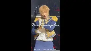 [4K]220717 슈퍼주니어 은혁 SUPER SHOW 9 Mr. Simple 직캠 (SUPERJUNIOR-EUN HYUK)