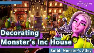 Decorating Monster's Inc house // Disney Dreamlight Valley