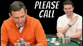 He BEGS for his Opponent to Call Until he Actually Sees his Hand