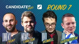 FIDE Candidates 2020 | Round 7 | Live Commentary with Magnus Carlsen