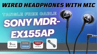Sony MDR EX155AP Review in Tamil | Tech Vimarsanam