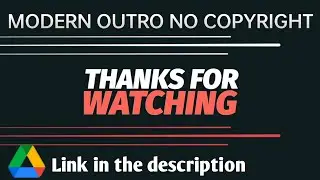 BEST MODERN OUTRO FOR TECH & GAMING | NO COPYRIGHT | FREE TO USE