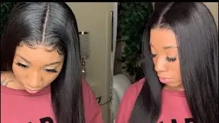 Realistic 6 Inch SILK BASE Closure Wig Install | Elva Hair Review
