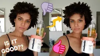 Melanin Haircare Review | Naptural85 | Type 4 Hair