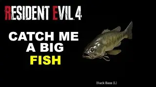 Get me a big fish side quest | Resident Evil 4 Remake 2023