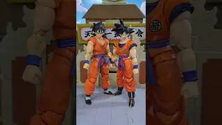Goku criado en la tierra y Yamcha S.H. Figuarts &iquest;ser&aacute;n compatibles? #goku #shfiguarts #dragonball