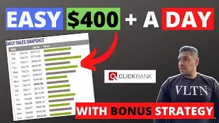 $400 + A Day With Clickbank Affiliate Marketing 👉  With BONUS Strategy