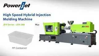 High Speed Hybrid Injection Molding Machine For Plastic Food Containers
