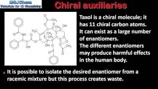 D.7 Chiral auxiliaries (HL)