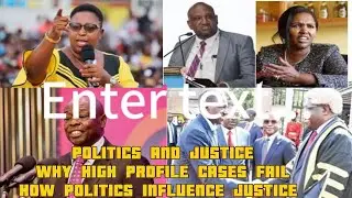 POLITICS AND WEALTH 😁🤑; WHY DO HIGH PROFILE CASES GET DISMISSED???