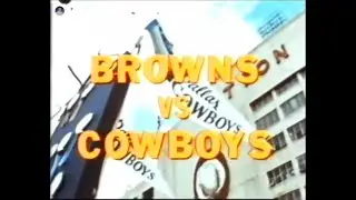 1965 Dallas Cowboys vs Cleveland Browns Week 10