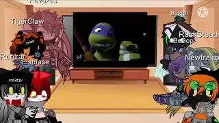 Foot Clan + Newtralizer and Kavaxas reacts to the turtles+my vids (credits in desc) S1 part 1/5