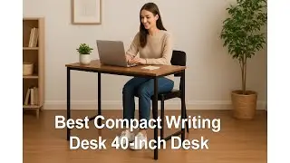 💻 Небольшой компьютерный стол Coleshome с ящиками | Лучший компактный письменный стол 40 дюймов 💻