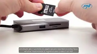 Scheda di memoria MicroSD PNI da 32 GB con adattatore SD IT