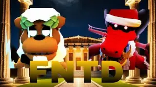 Roblox Five night TD🐻|Zeus Freddy et Krampus Old man