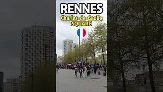 Esplanade Charles‑de‑Gaulle, Rennes 🇫🇷 Street Parade & Free Concert Highlights 2025