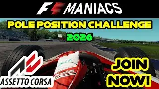 Classic F1 on Assetto Corsa: Join The Pole Position Challenge 2026!