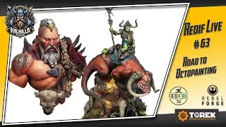 Road to Octopainting Redif Live Ep 63 with Valhalla Painting|