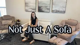 Amazon finds for small spaces: 3-in-1 sleeper sofa review #ad
