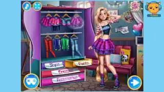 Modern Princesses College Rapunzel Frozen Elsa Disney Princess dress up games for girls 4j