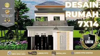 DESAIN RUMAH 7X14