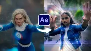 Invisible women VFX assets black screen overlay| fantastic four first step| #vfxassets