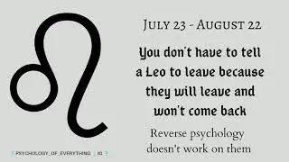 10 Interesting Personality Facts About LEO (Leo zodiac facts) Are You LEO?