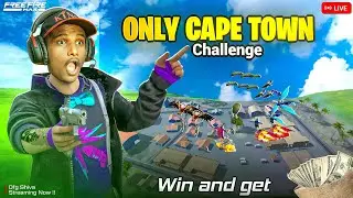 ONLY  CAPE TOWN  CHALLENGE GIVEAWAY PLAYING WITH SUBS#DHANUSHFFGAMER#MUNNABHAIGAMING