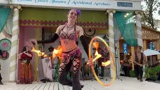Texas Renaissance Festival 2024  Global Dance Fire Show All Hallows Eve