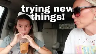 Aldi Shopping / Trying the new crumbl cake / going to a brand new coffee shop