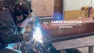 ☘️: SanyeRadiator Factory Heavy Machinery Radiator Water Chamber Welding ☎️: WhatsApp+86 13791628399