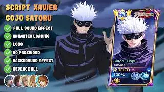 REVAMPED!!! SCRIPT SKIN XAVIER GOJO SATORU JJK FULL EFFECT + VOICE || NO PASSWORD