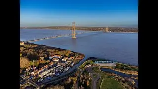 Humber Bridge By Drone