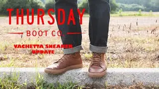 Thursday Vachetta Sneakers: Cleaned and Conditioned
