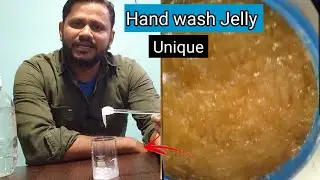 Unqiue Handwash Jelly Making @householdproduct02