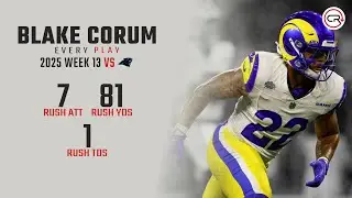 Blake Corum Week 13 Highlights | Every Run vs Panthers
