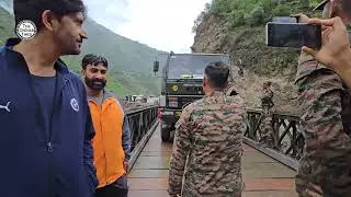 Indian Army Completes Iron Bridge at Doda's  Jangalwar Nallah Thathri ...