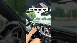 Hellcat Redeye VS M4 Comp #hellcatredeye #m4competition #dodgehellcat #m4