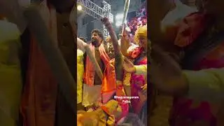 Swapna Yadav and MP Anil Kumar Yadav playing Sadar puli dance at Narayanguda #sadar #2024 #shorts