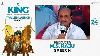 Producer M.S. Raju Speech at Mr. King Trailer Launch Event | YouWe Media