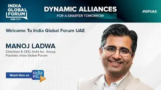 Welcome to India Global Forum UAE 2021