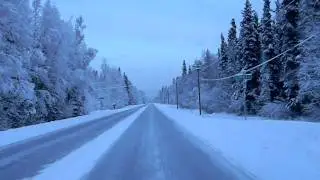Where is this outside of Fairbanks, Alaska in the Cold Cold North?