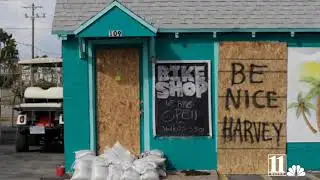 Why do we board windows with plywood?