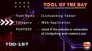 ClickJacking Tester | TOD 157 | Briskinfosec
