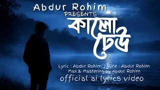 Kalo Dheu | কালো ঢেউ | Abdur Rohim | Bangla Sad Song 2026 | AI Bengali Lyric Video