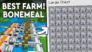 Minecraft Moss Block Bone Meal Farm 1.21 - BEST DESIGN - 13000 PER/HR!