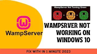 Wamp server not turning green in windows 10 | 100% working and Fix within one minute | 2023