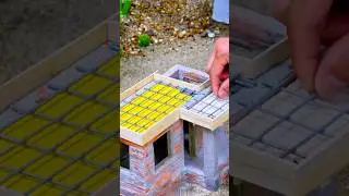 Wonderful construction #miniconstruction #miniecraft #miniart #experiment #toys